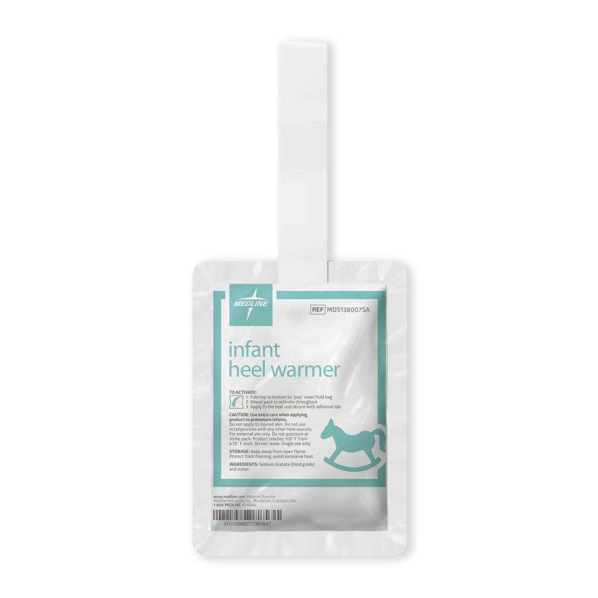 Warmer Heel Gel Pack Infant (25/PK 4PK/CS) by Medline  ID MDS138007